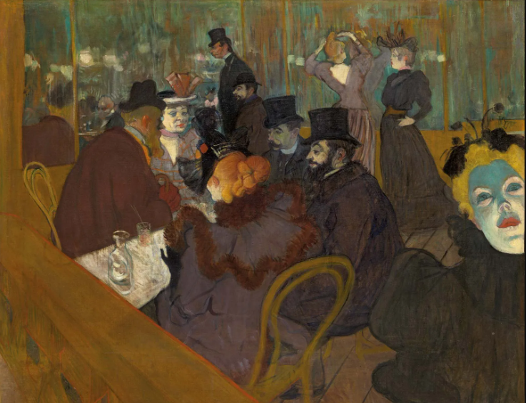 Henri de Toulouse-Lautrec - At the Moulin
